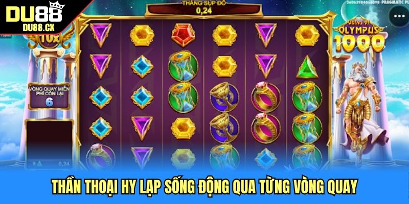 Thần thoại Hy Lạp sống động qua từng vòng quay